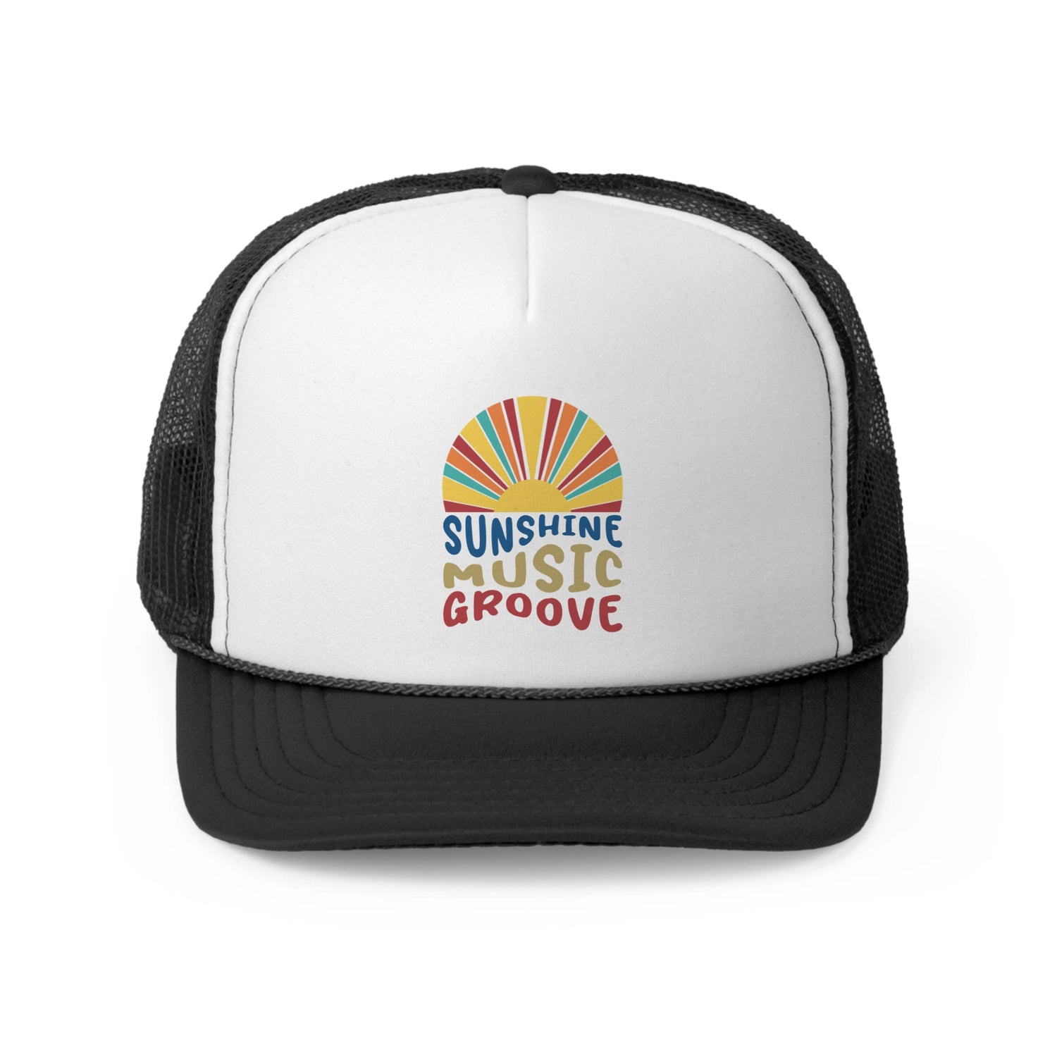Sunshine Music Groove - Personalized Trucker Caps