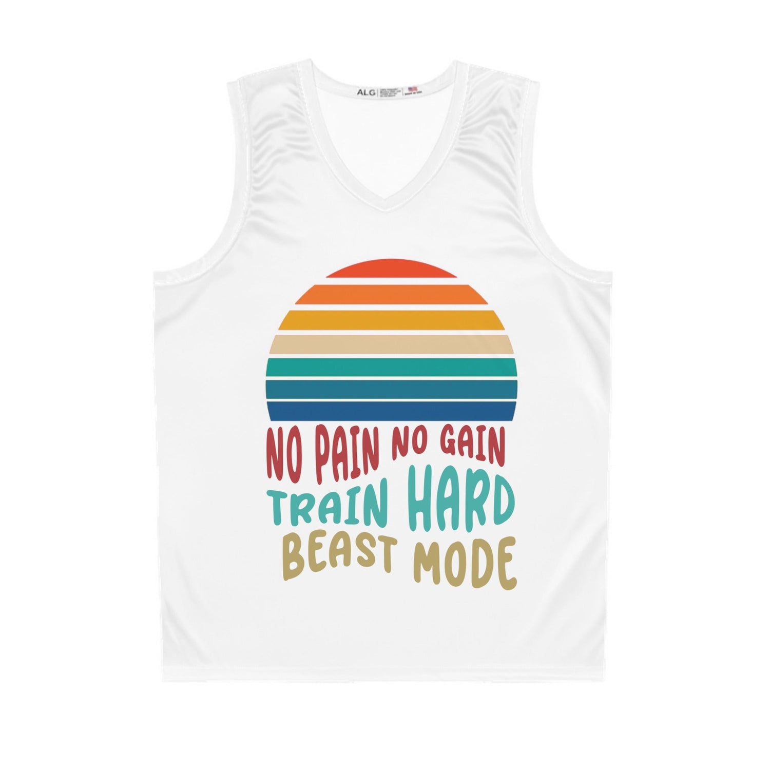 No Pain No Gain - Personalized Basketball Jersey