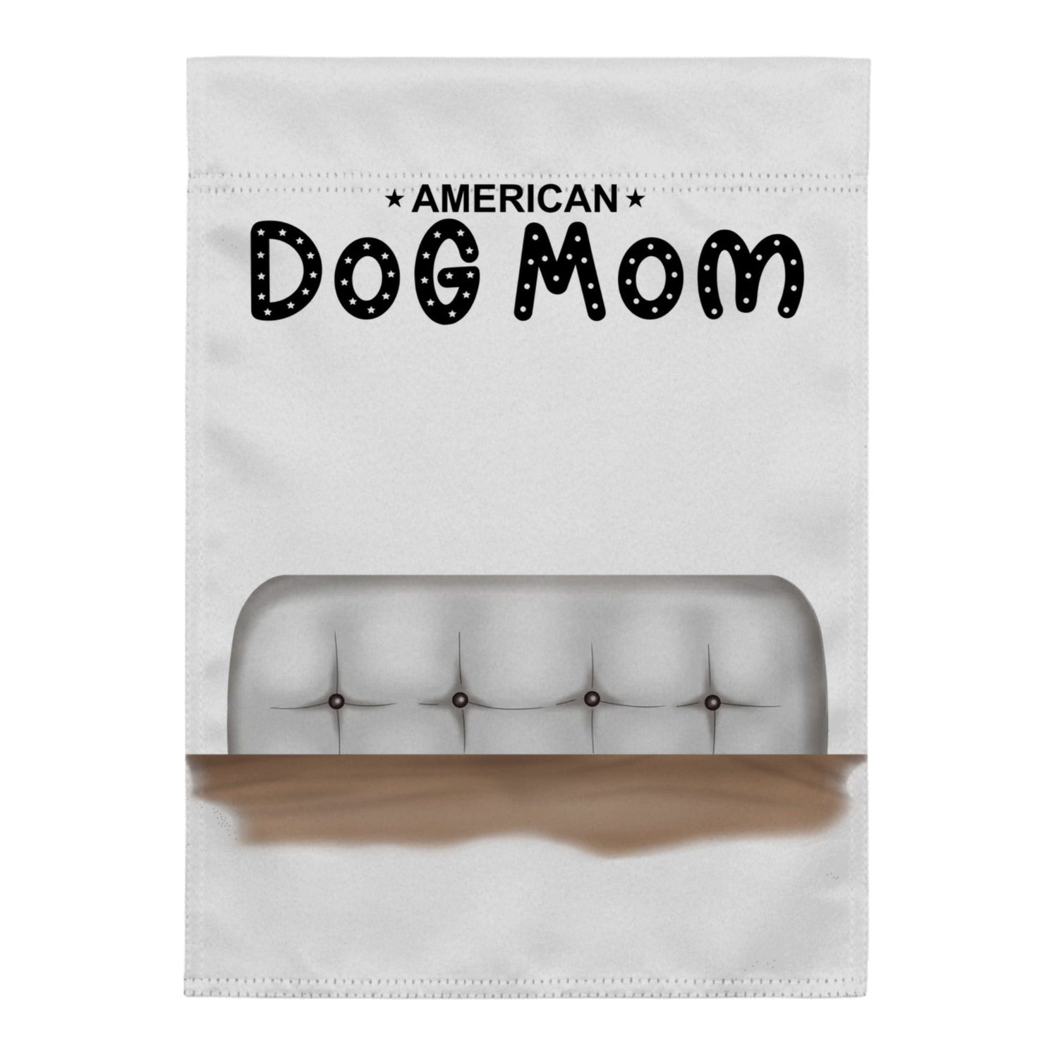 American Dog Mom - Personalized Garden Flag