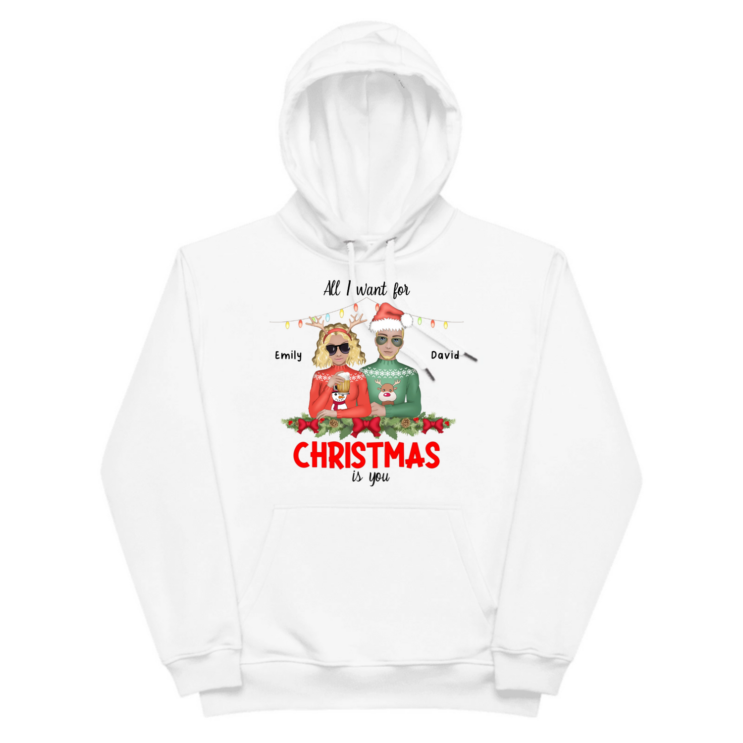 Christmas is you - Personalized Hoodie
