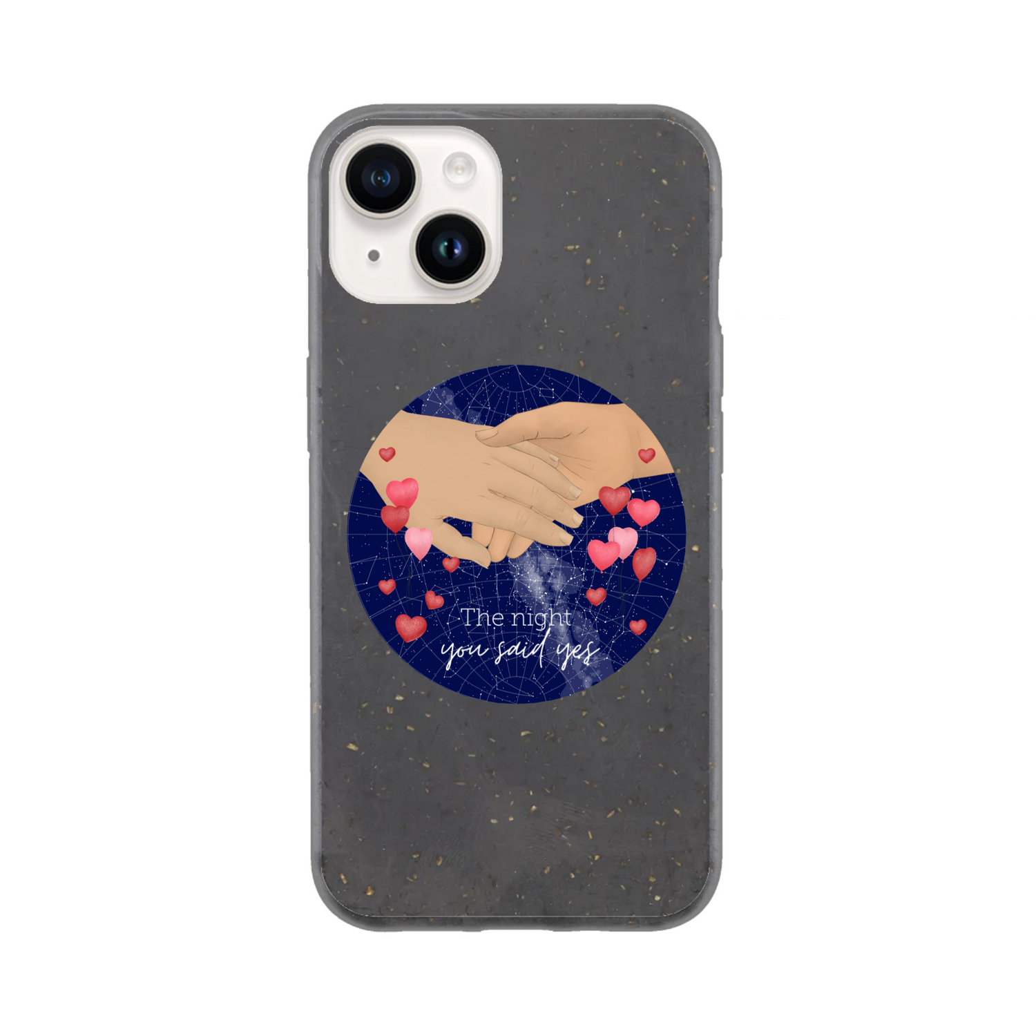 The night we fell in love - Personalized Bio Case