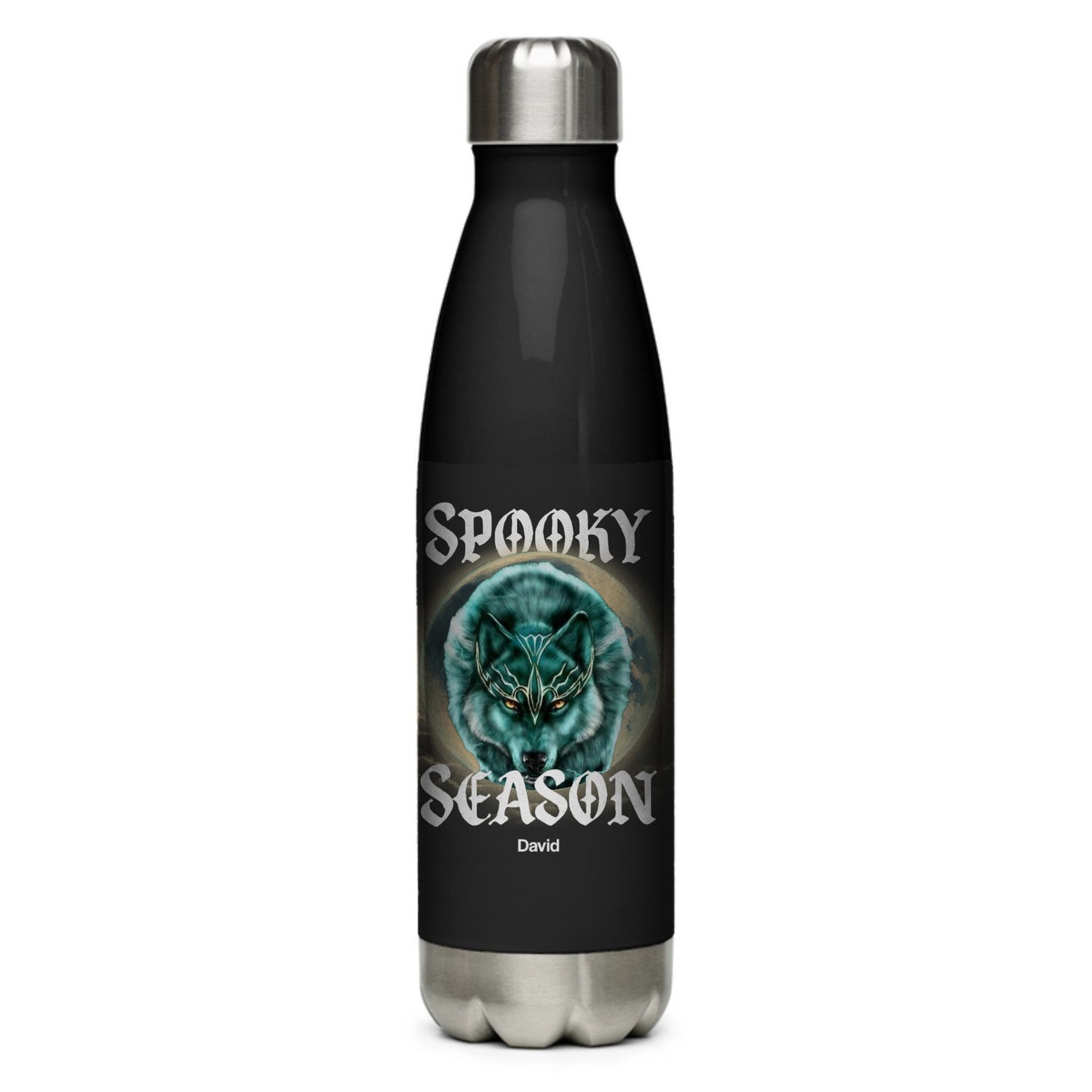 Spooky season - Personalized Water Bottle