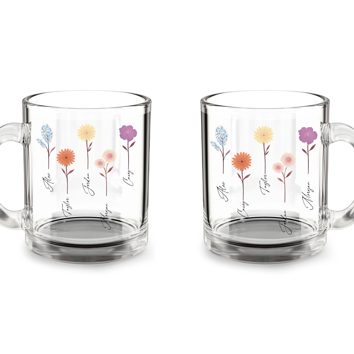 Our garden - Personalized Glass Mug