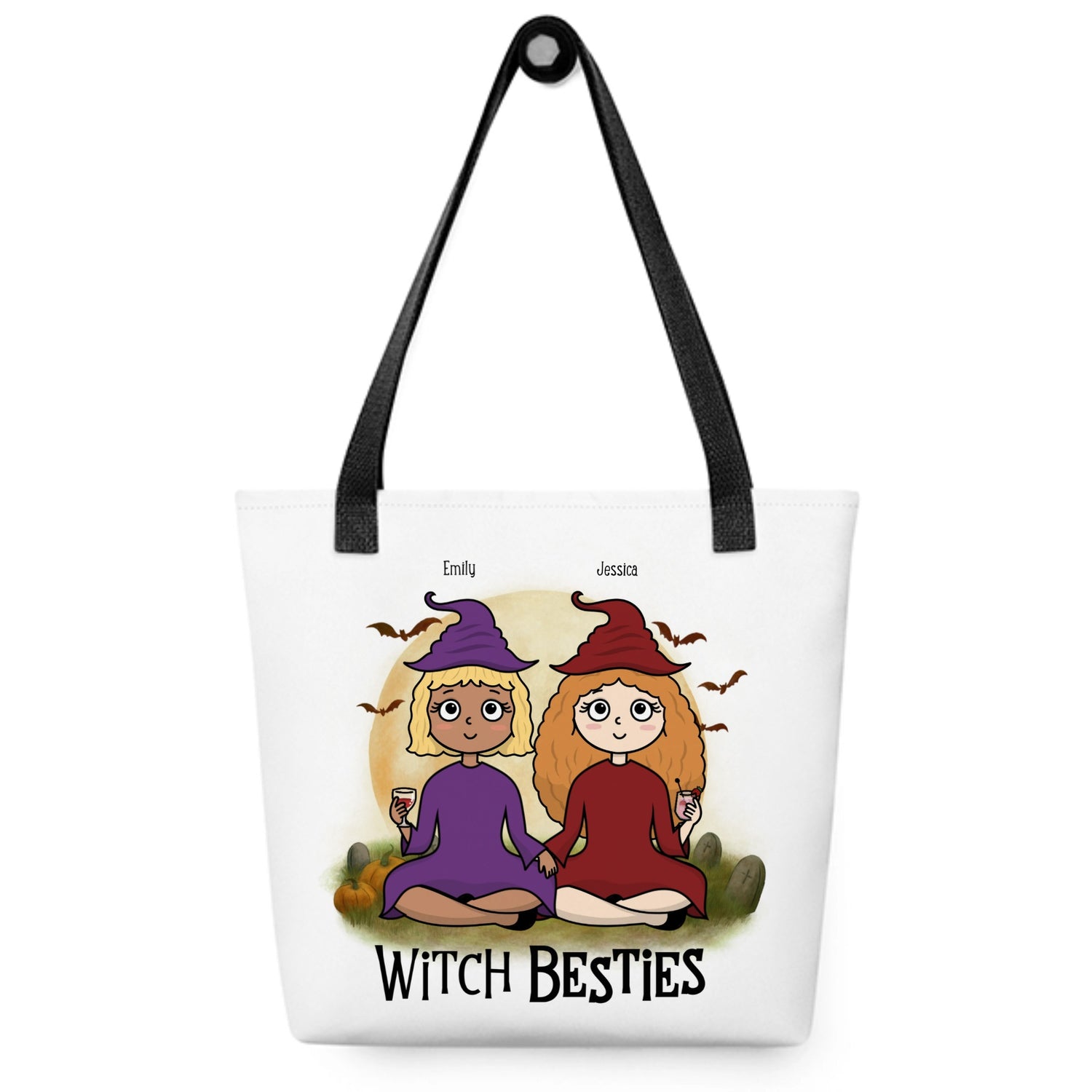 Witch Besties - Personalized Tote Bag