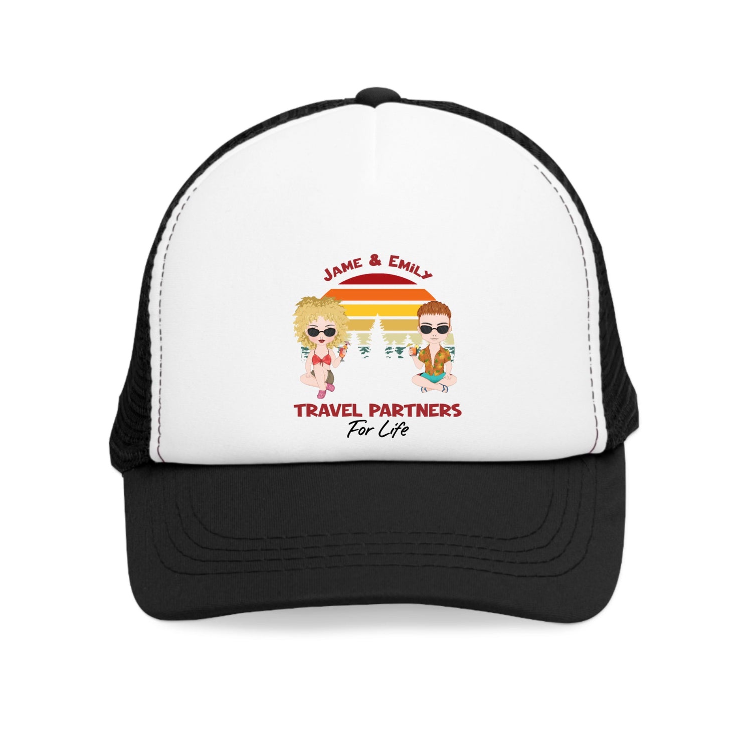 Travel Partners - Personalized Mesh Cap