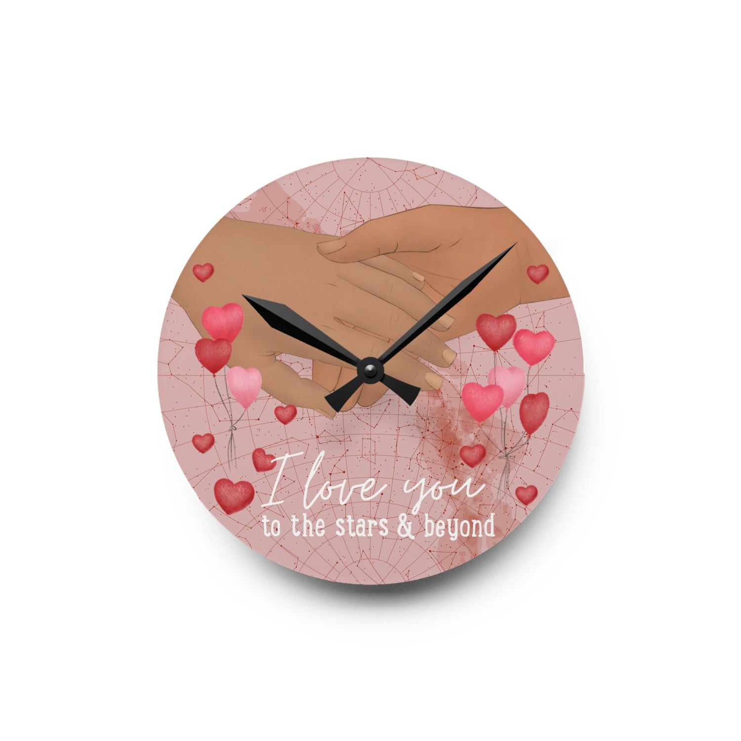The night we fell in love - Personalized Wall Clock