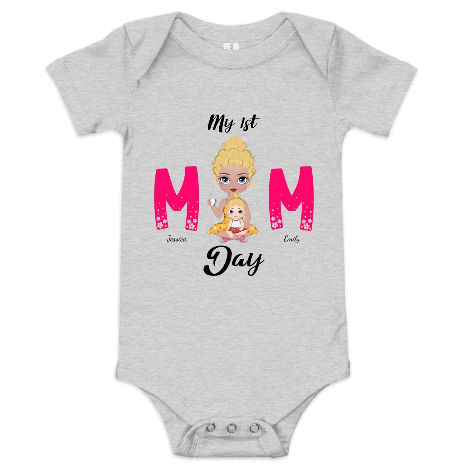 My 1st Mom Day - Personalized Baby Short