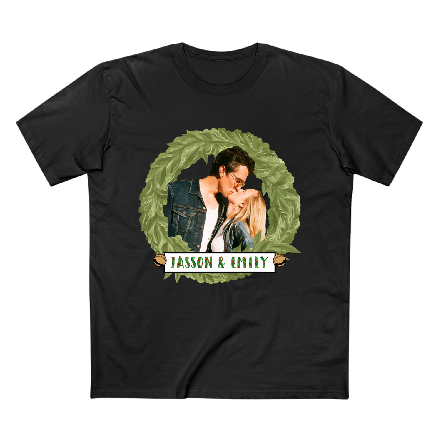 Have a jolly Christmas - Personalized Adult Staple Tee t-shirt