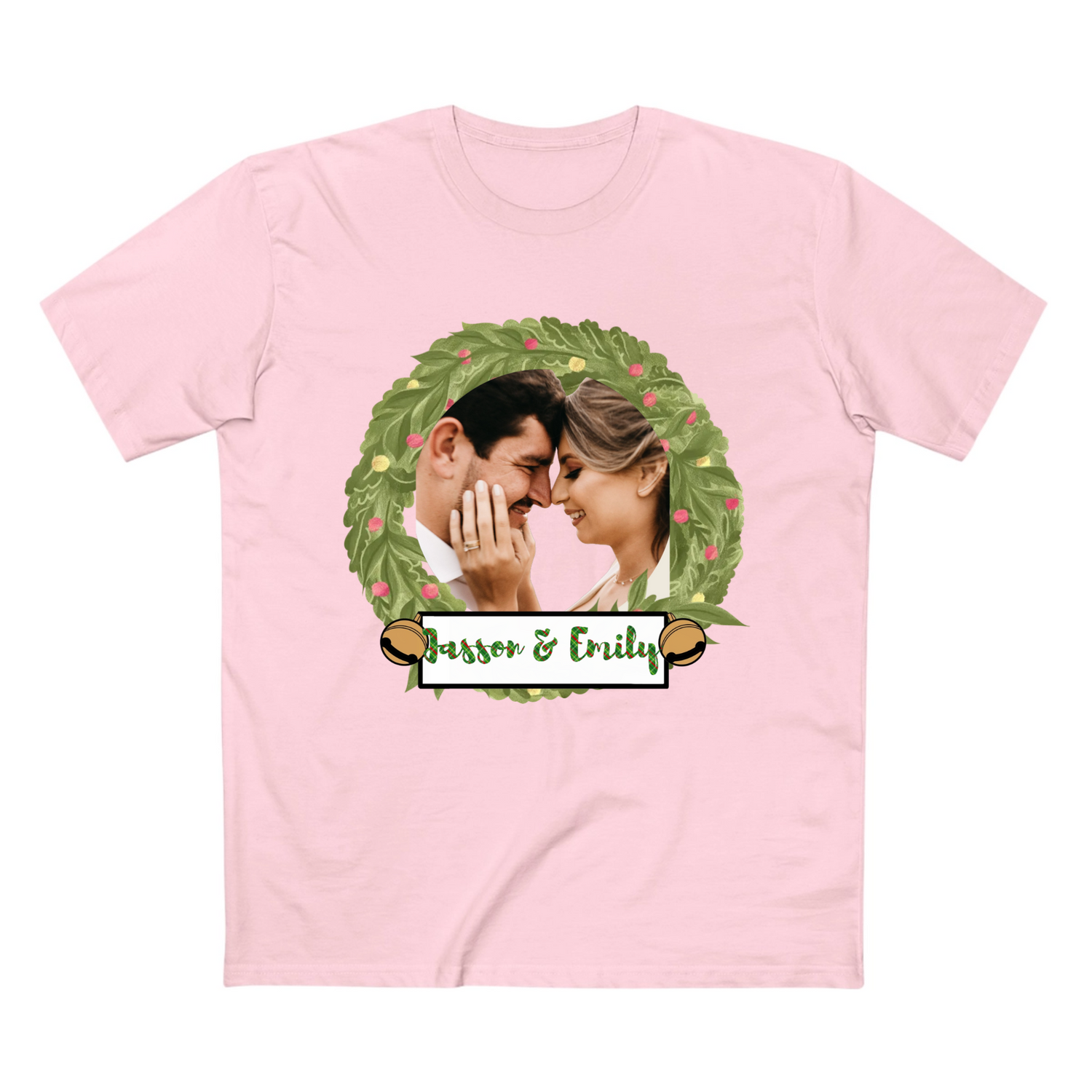 Have a jolly Christmas - Personalized Adult Staple Tee t-shirt