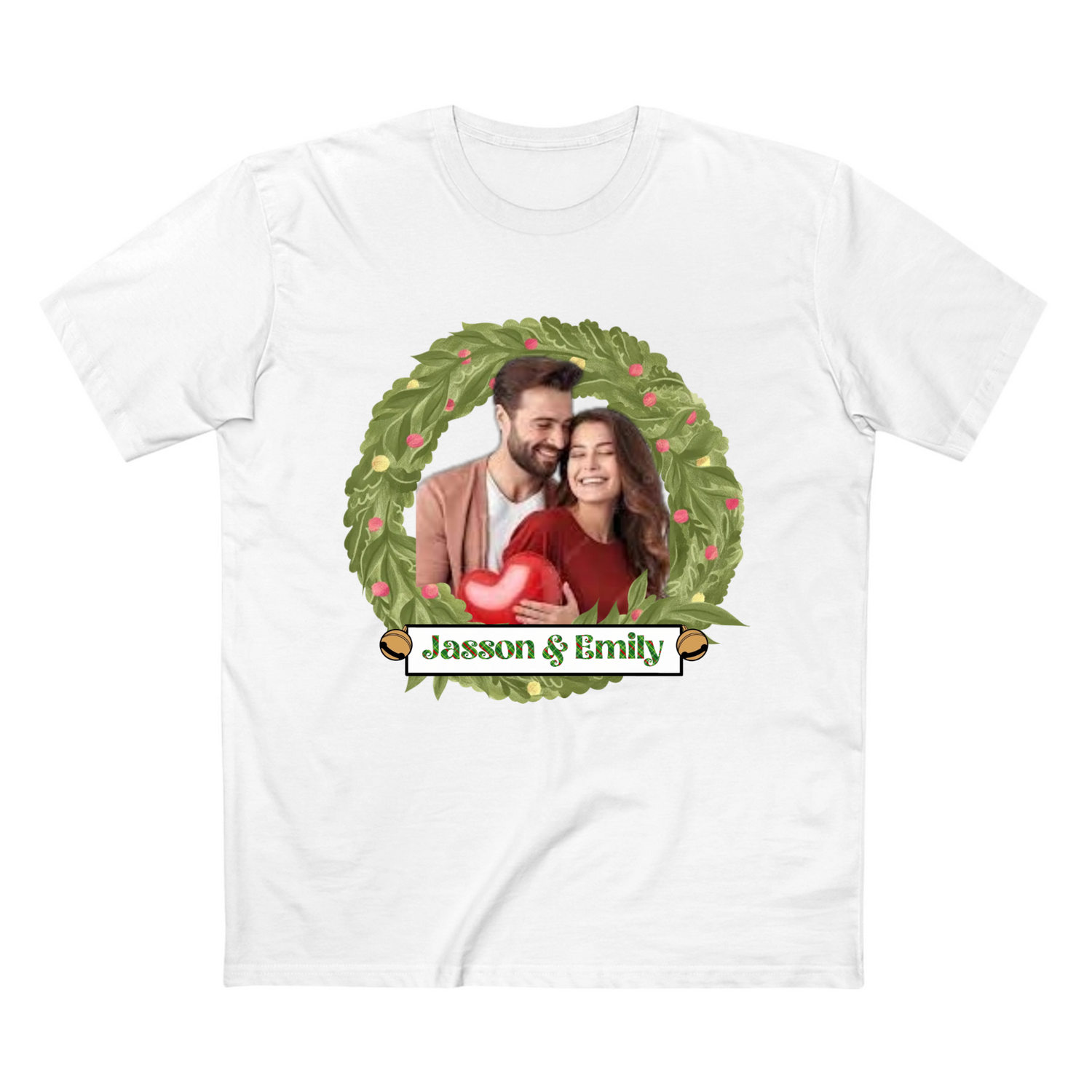 Have a jolly Christmas - Personalized Adult Staple Tee t-shirt