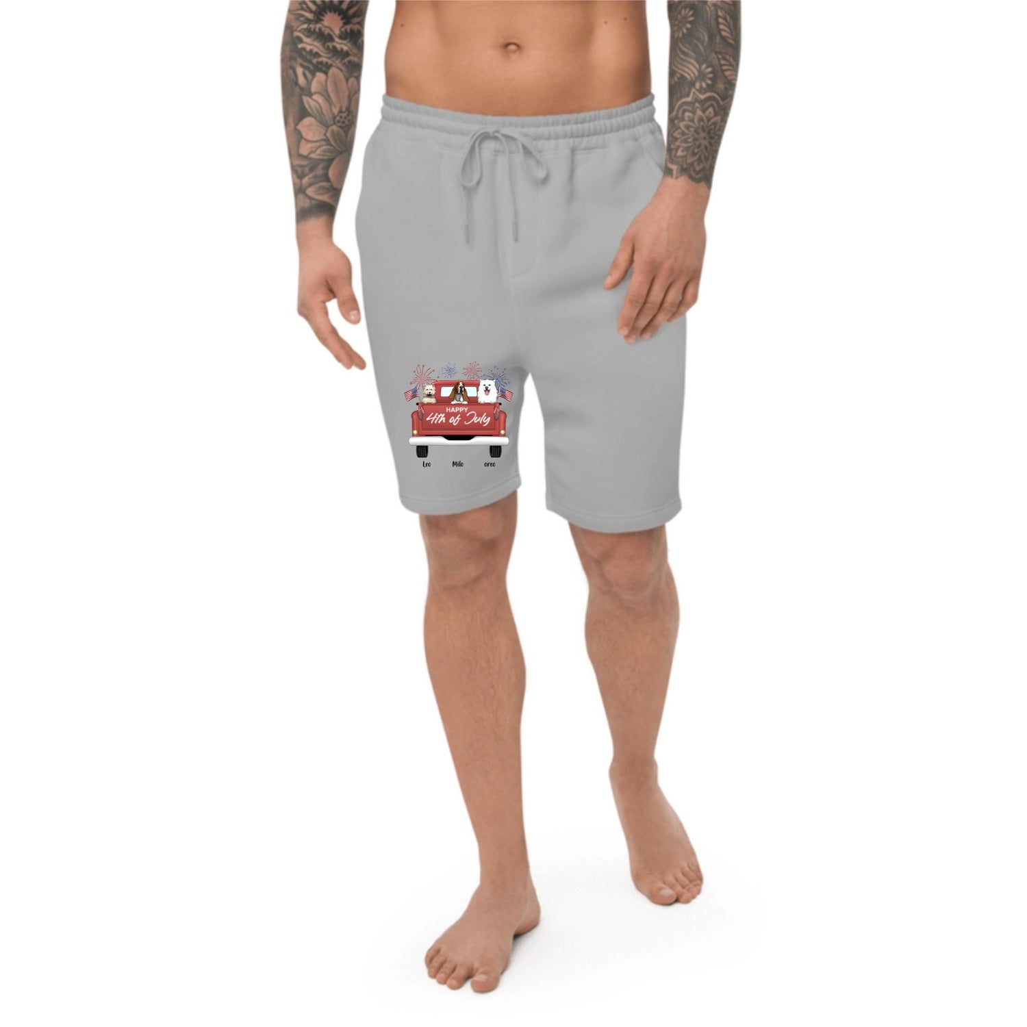 Happy 4th of July - Personalized Men's Shorts