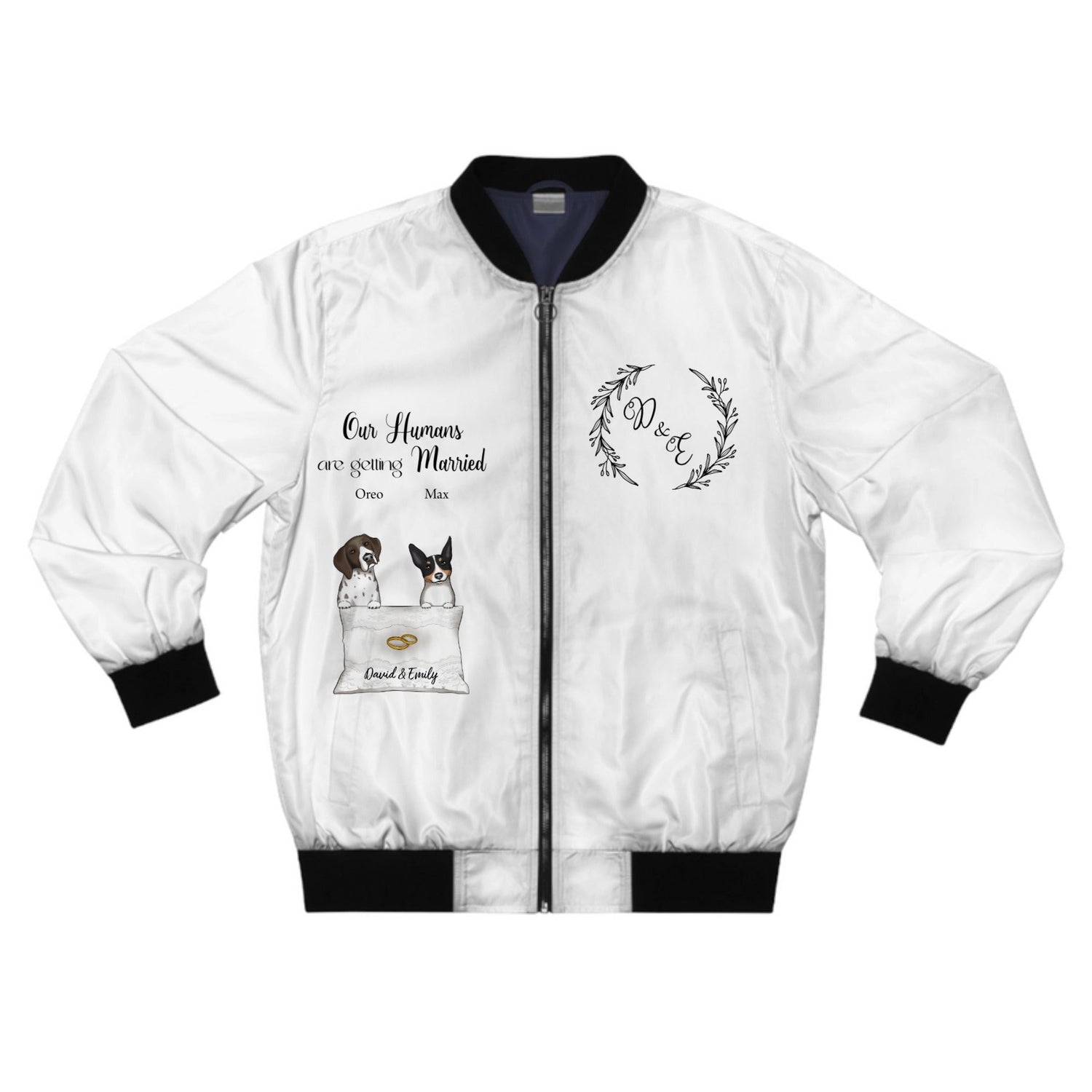 Dog of Honor - Personalized Men's Bomber Jacket