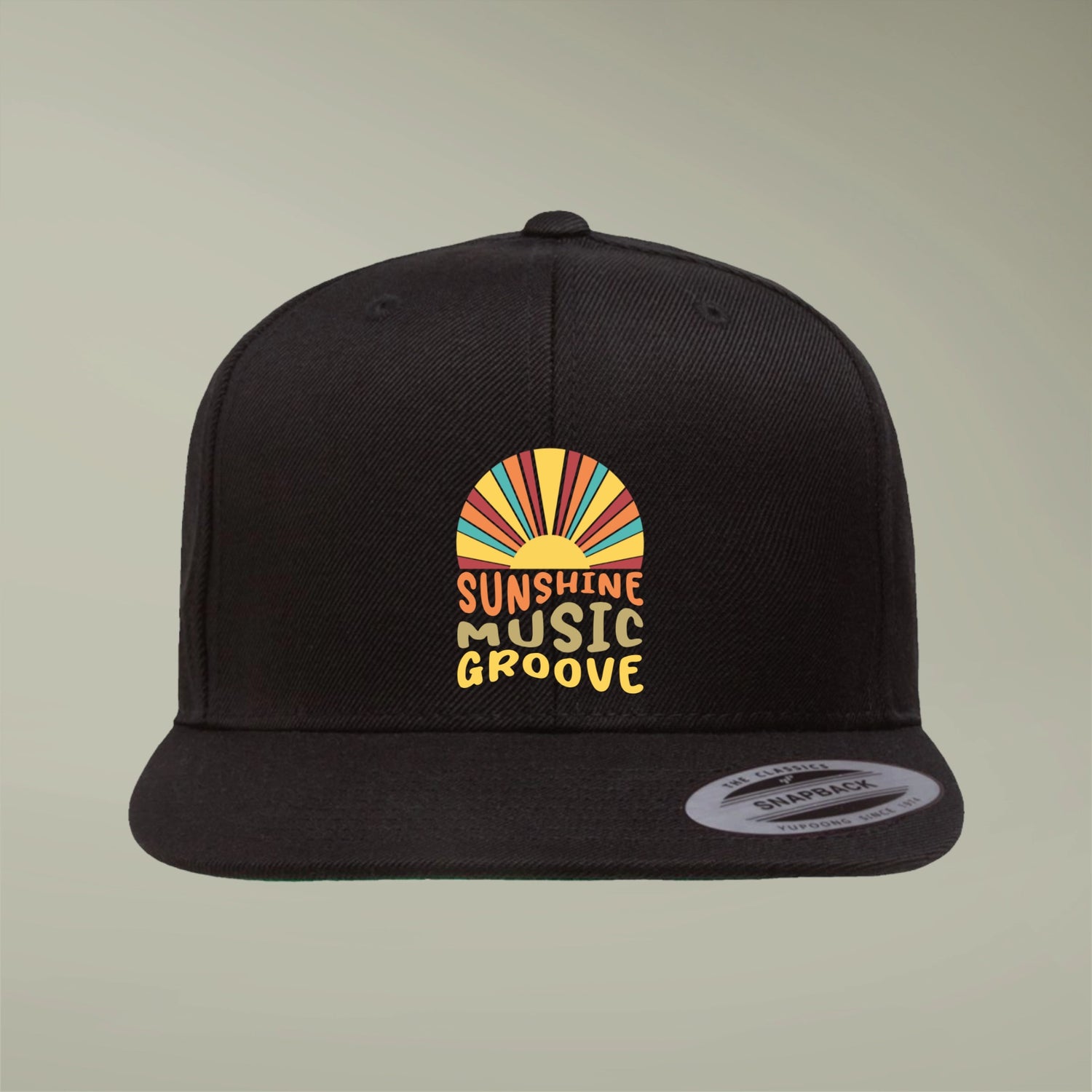 Sunshine Music Groove - Personalized Unisex Hat