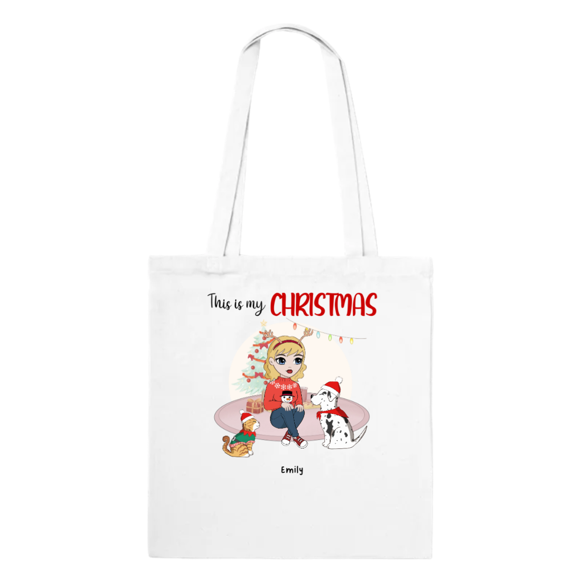 This is my Christmas - Personalized Tote Bag