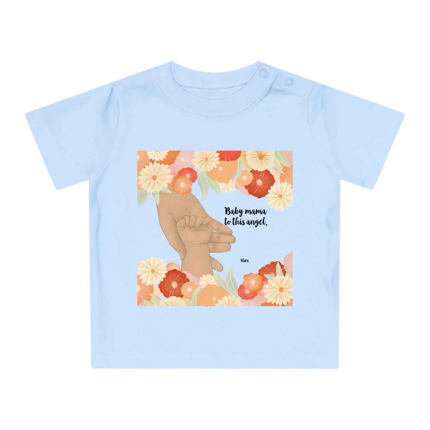 Mommy's sweet angel -  Personalized Baby T-Shirt