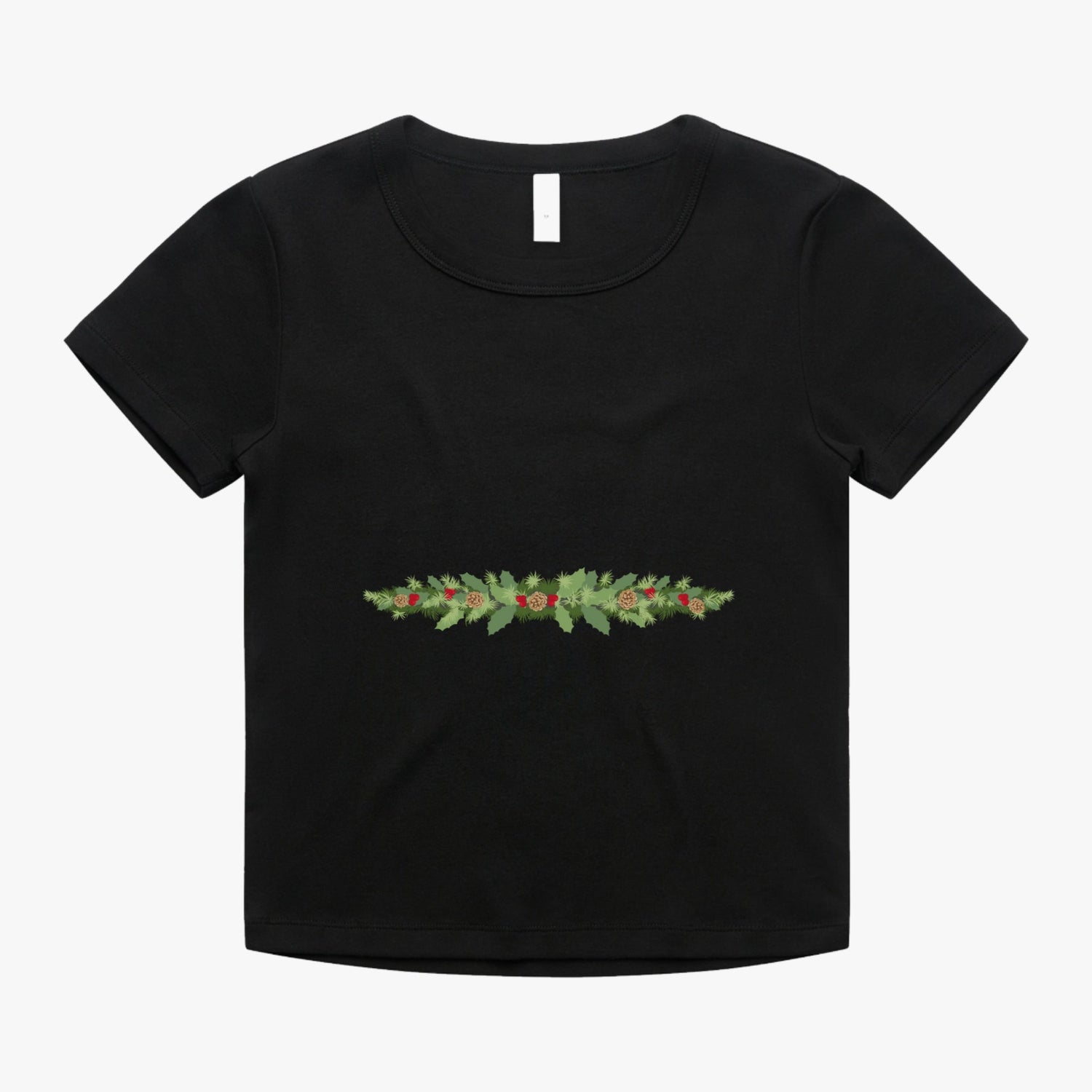 Christmas is Better With Cats -  Personalized Organic Rib Baby Tee