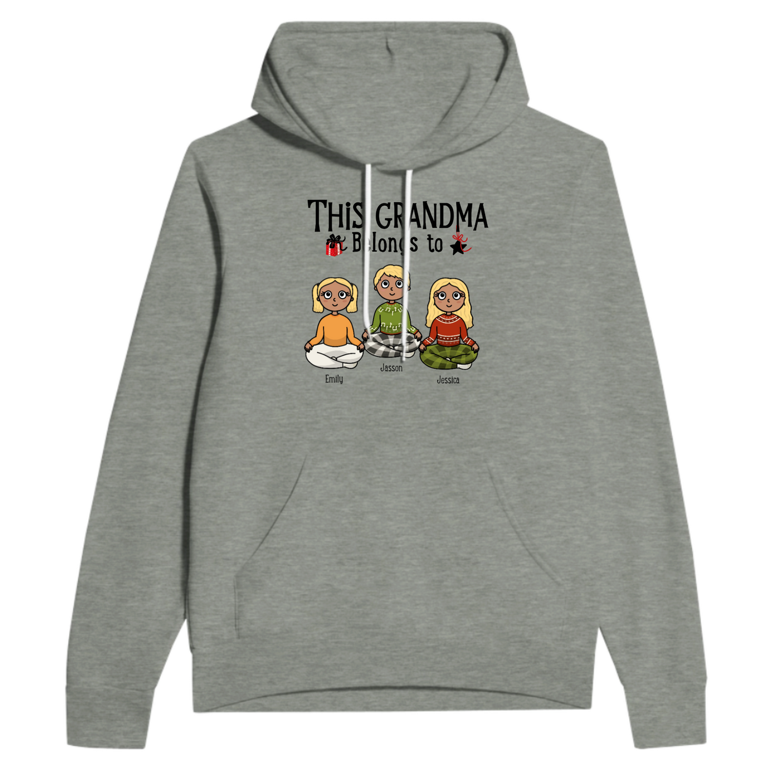 This grandparent belongs to -  Personalized Hoodie
