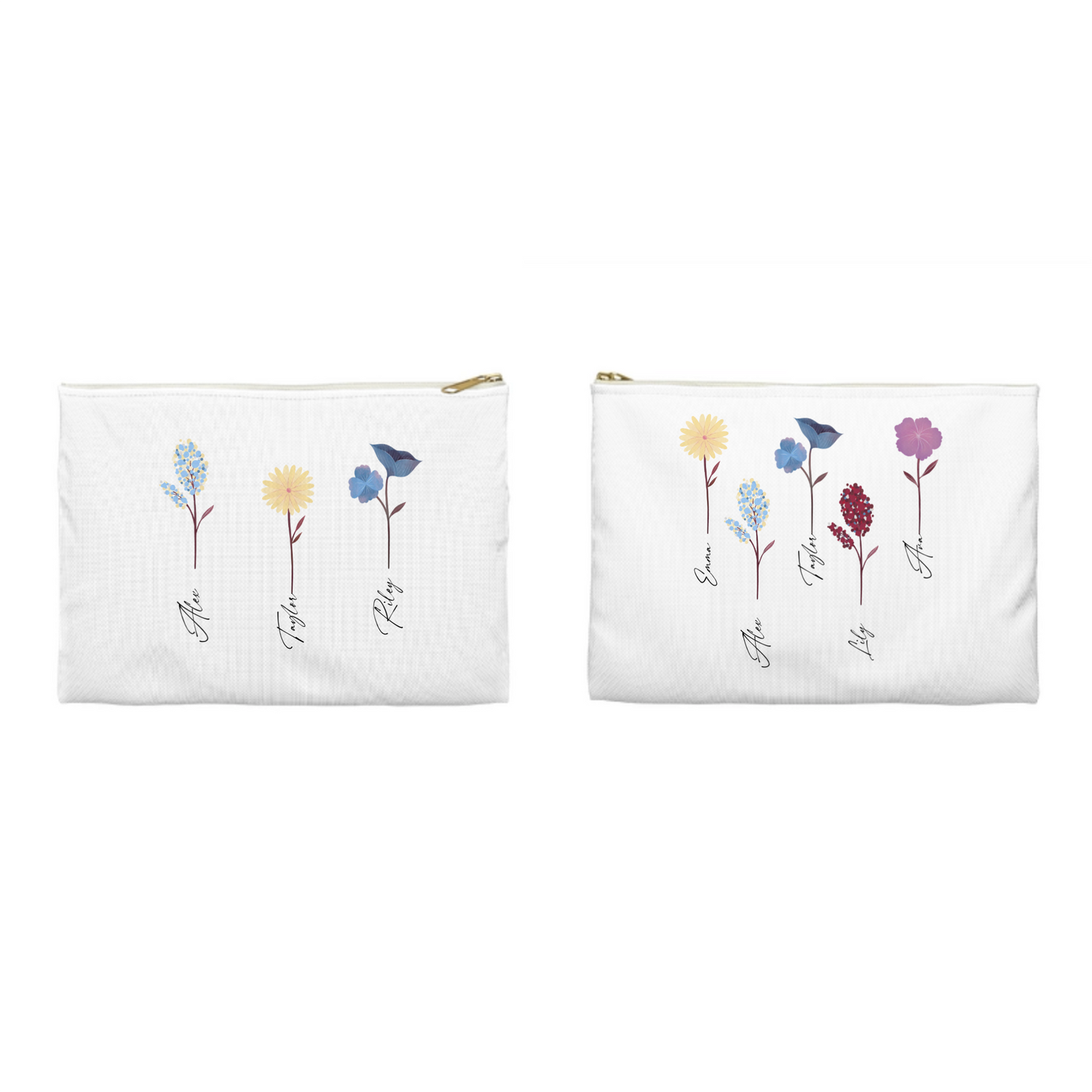 Our Garden - Personalized Accessory Pouch