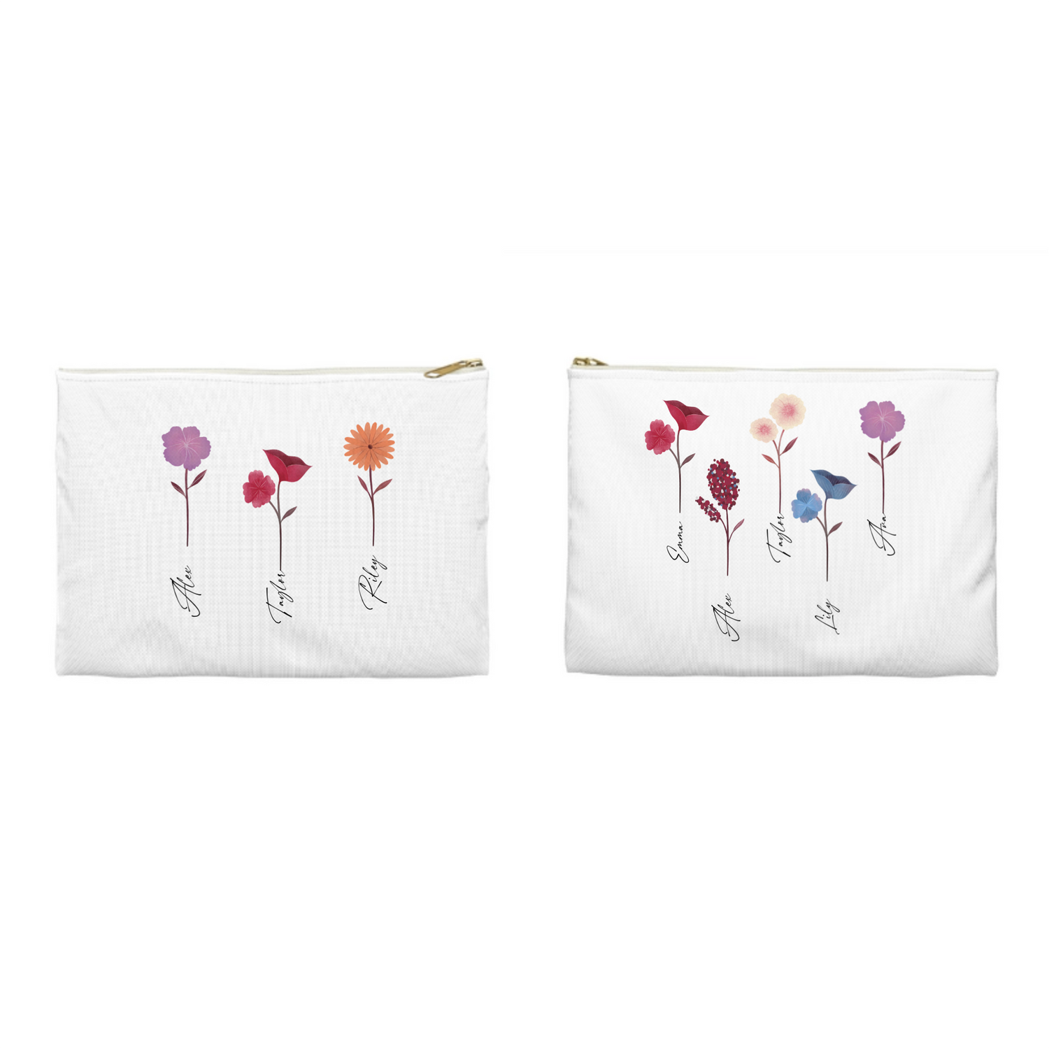 Our Garden - Personalized Accessory Pouch
