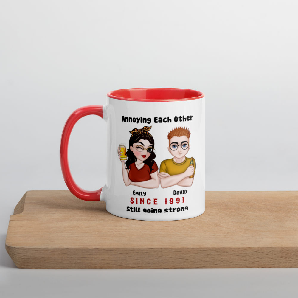 Annoying For Years Couple - Personalized Mug Color