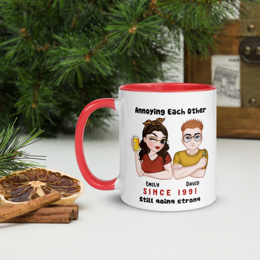 Annoying For Years Couple - Personalized Mug Color