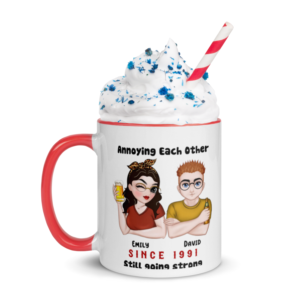 Annoying For Years Couple - Personalized Mug Color