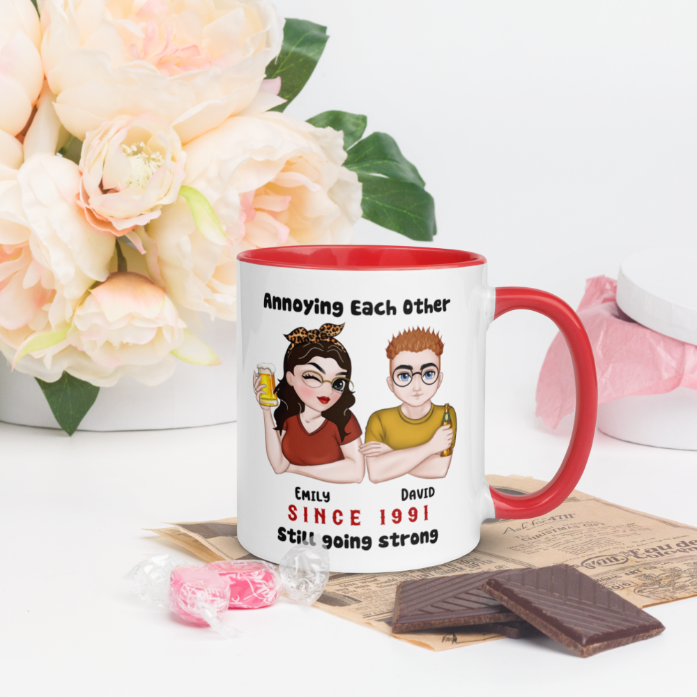 Annoying For Years Couple - Personalized Mug Color