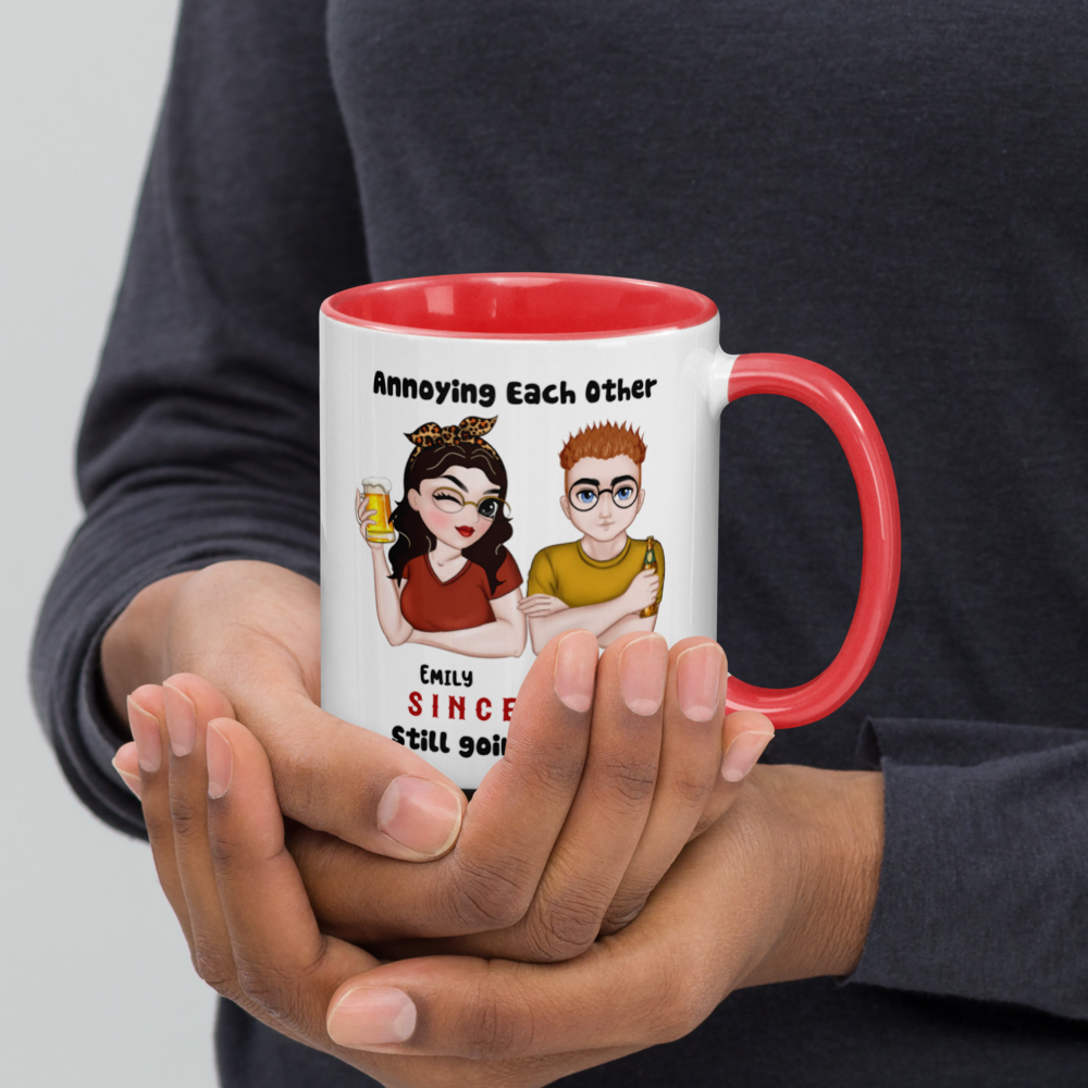 Annoying For Years Couple - Personalized Mug Color