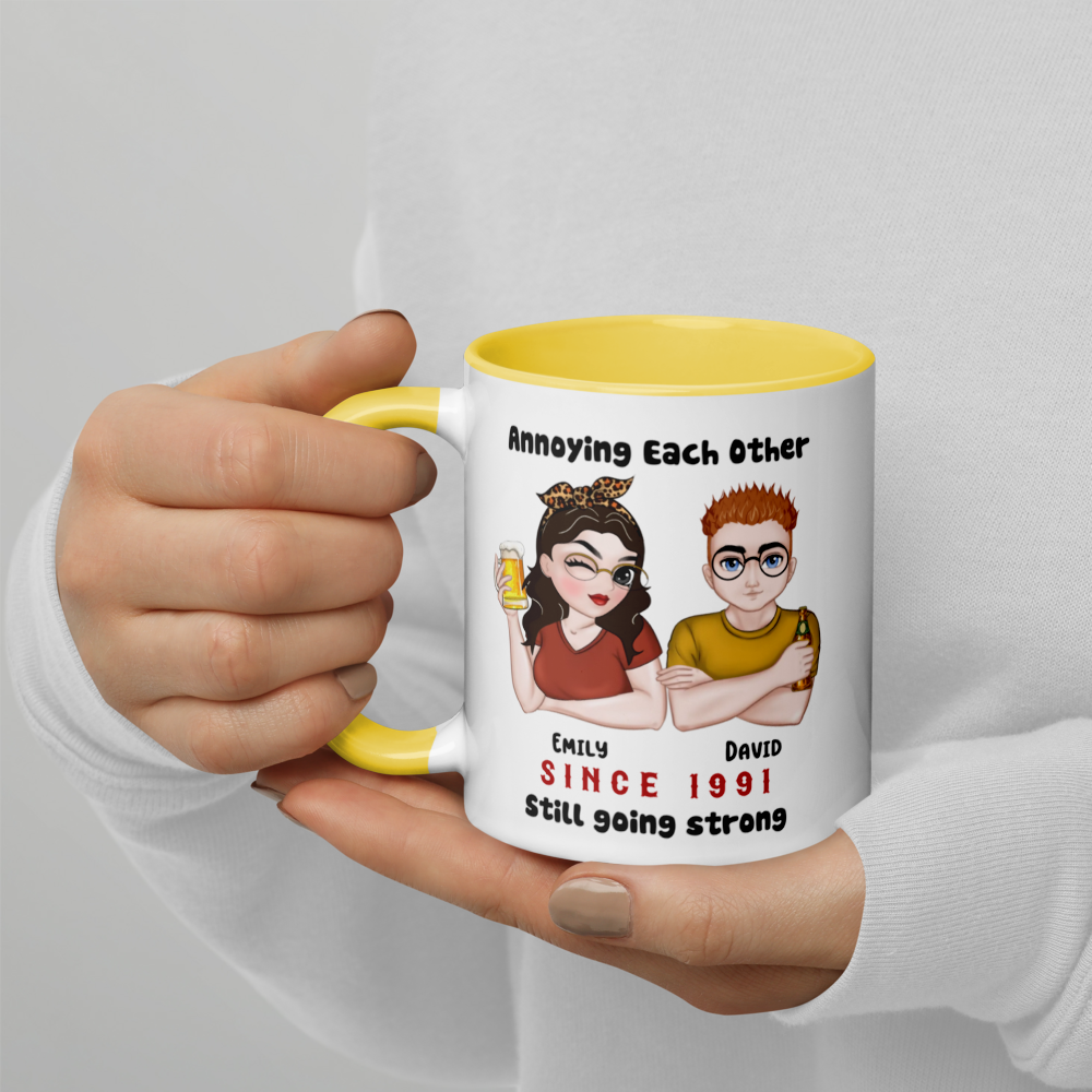 Annoying For Years Couple - Personalized Mug Color