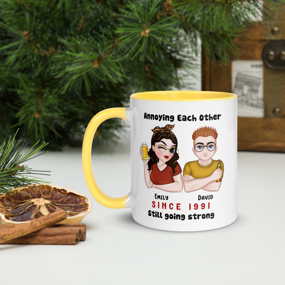 Annoying For Years Couple - Personalized Mug Color