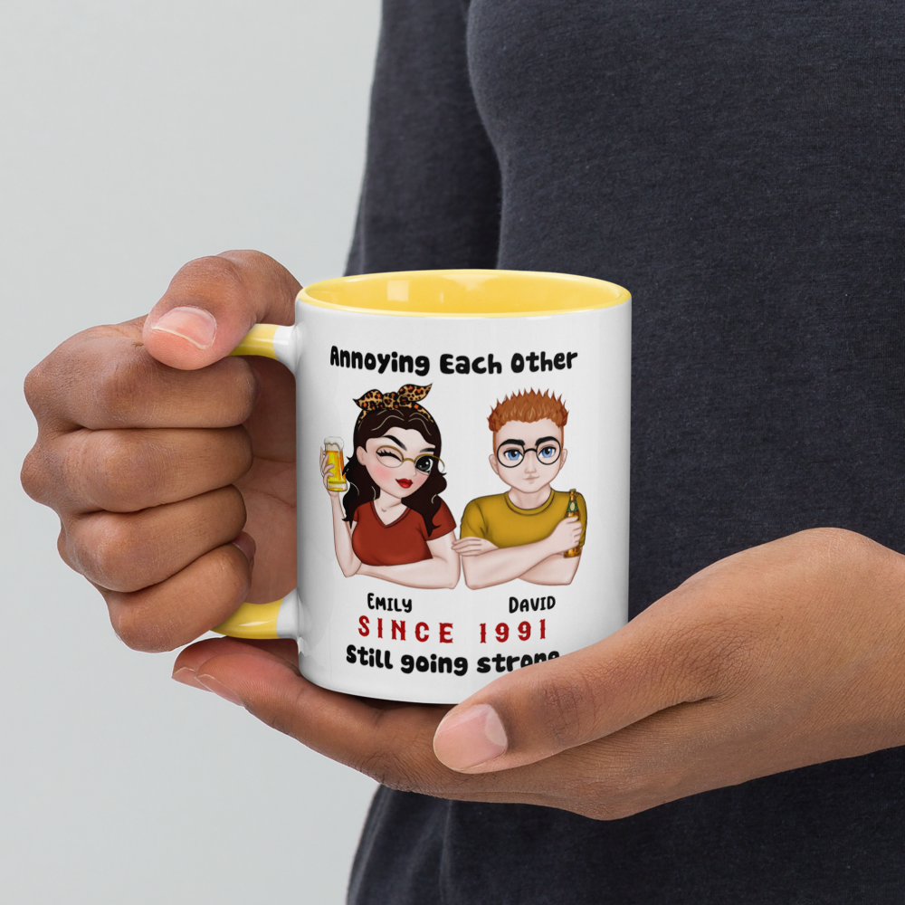 Annoying For Years Couple - Personalized Mug Color